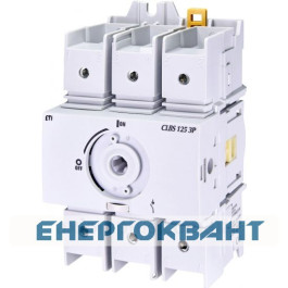 Вимикач навантаження ETI 004661406 CLBS 125 3P 125A «1-0» (без рукоятки)