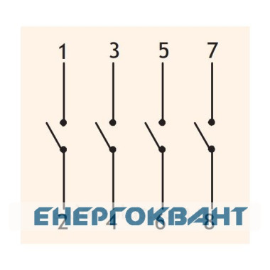 Кулачковий перемикач ETI 004773077 CS 63 92 U LK (4p «0-1» 63A) Кулачковий перемикач ETI 004773077 CS 63 92 U LK (4p «0-1» 63A)