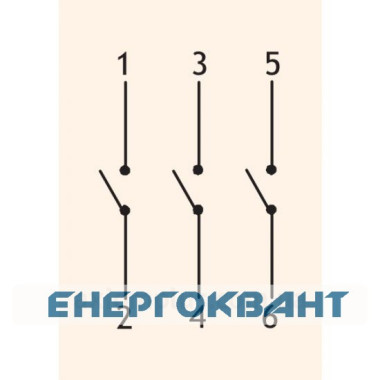 Кулачковий перемикач ETI 004773085 CS 63 10 U ES (3p «0-1» 63A) Кулачковий перемикач ETI 004773085 CS 63 10 U ES (3p «0-1» 63A)