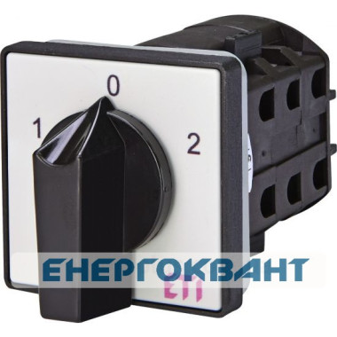Кулачковий перемикач ETI 004773142 CS 40 11 U (3p «1-0-2» реверс »40A) Кулачковий перемикач ETI 004773142 CS 40 11 U (3p «1-0-2» реверс »40A)