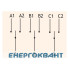 Кулачковий перемикач в корпусі ETI 004773197 CS 25 53 PN (3p «1-0-2» IP65 25A)