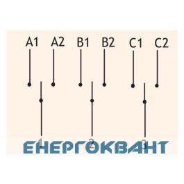 Кулачковий перемикач в корпусі ETI 004773199 CS 40 53 PN2 (3p «1-0-2» IP65 40A)