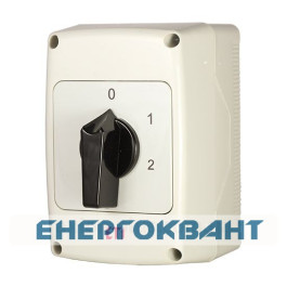 Кулачковий перемикач в корпусі ETI 004773214 CS 32 135 PNG (3p «0-1-2» IP65 32A)