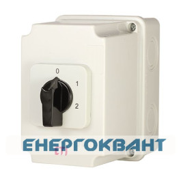 Кулачковий перемикач в корпусі ETI 004773215 CS 40 135 PN2 (3p «0-1-2» IP65 40A)