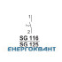 Вимикач ETI 760112108 SG 125 1p 25A (1-0)