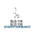 Вимикач з індикатором ETI 760211100 SLG 116 1p 16A (1-0)