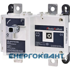 Вимикач навантаження ETI 004661854 LBS 160 2P DC1000 ( «1-0» 160A 1000V DC)
