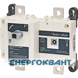 Вимикач навантаження ETI 004661855 LBS 250 2P DC1000 ( «1-0» 250A 1000V DC)