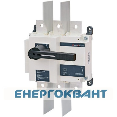 Вимикач навантаження ETI 004661859 LBS 400 3P DC1500 ( «1-0» 400A 1500V DC) Вимикач навантаження ETI 004661859 LBS 400 3P DC1500 ( «1-0» 400A 1500V DC)