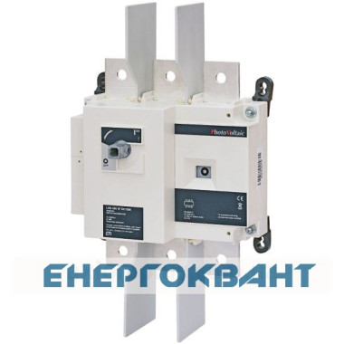 Вимикач навантаження ETI 004661859 LBS 400 3P DC1500 ( «1-0» 400A 1500V DC) Вимикач навантаження ETI 004661859 LBS 400 3P DC1500 ( «1-0» 400A 1500V DC)