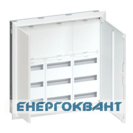 Щит внутрішньої установки Hager FWU53N Univers IP30 / II QCI 807x815x112мм 108 М з блоком для клем