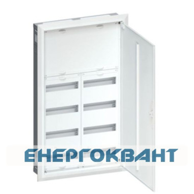 Щит внутрішньої установки Hager FWU62N Univers IP30 / II QCI 957x565x112мм 96 М з блоком для клем