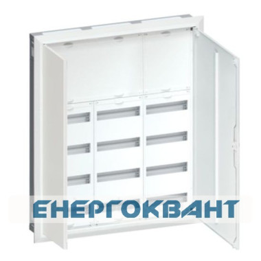 Щит внутрішньої установки Hager FWU63N Univers IP30 / II QCI 957x815x112мм 144 М з блоком для клем