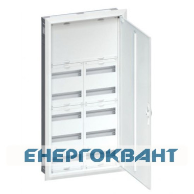 Щит внутрішньої установки Hager FWU72N Univers IP30 / II QCI 1107x565x112мм 120 М з блоком для клем
