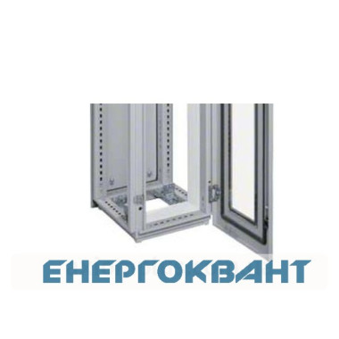 Секційний шафа Hager FG21LD Univers IP54 / I 1900x350x400мм прозорі двері (сіра)