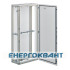 Секційний шафа Hager FG23SD Univers IP54 / II 1900x850x400мм непрозорі двері (сіра)