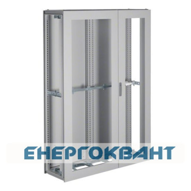 Секційний шафа Hager FG25LD Univers IP54 / I 1900x1350x400мм прозорі двері (сіра)