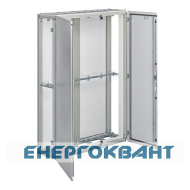 Секційний шафа Hager FG25SD Univers IP54 / II 1900x1350x400мм непрозорі двері (сіра)