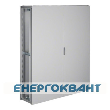 Секційний шафа Hager FG26WD Univers IP54 / I 1900x1600x400мм непрозорі двері (сіра)