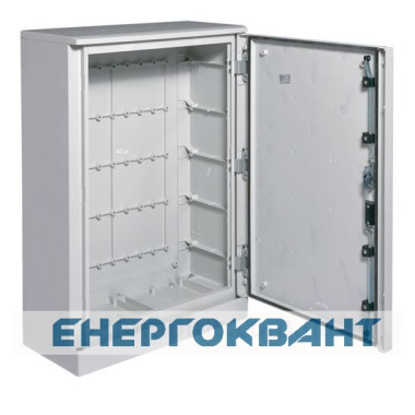 Підлоговий шафа з поліестеру Hager FL321B Orion Plus IP65 з цоколем і непрозорими дверима 900X600X300мм