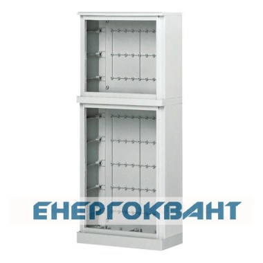 Двосекційний щит з поліестеру Hager FL342B Orion Plus IP65 непрозорі двері 1450х600х300мм