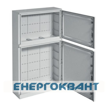 Двосекційний щит з поліестеру Hager FL352B Orion Plus IP65 непрозорі двері 1450х850х300мм
