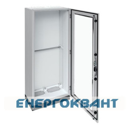 Підлоговий щит з прозорими дверима Hager FR22L1 Univers IP55 / II 1850x550x275мм з цоколем h = 100мм