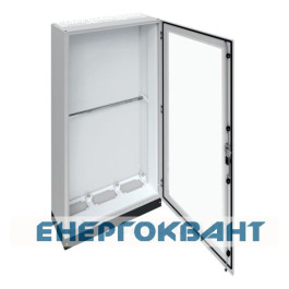 Підлоговий щит з прозорими дверима Hager FR23L1 Univers IP55 / II 1850x800x275мм з цоколем h = 100мм