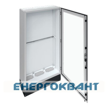 Підлоговий щит з прозорими дверима Hager FR23L2 Univers IP55 / II 1850x800x275мм з цоколем h = 200мм