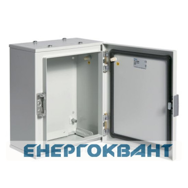 Металевий бокс Hager FL102A Orion Plus IP65 непрозорі двері 300x250x160мм