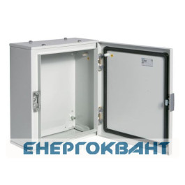 Металевий бокс Hager FL104A Orion Plus IP65 непрозорі двері 350x300x160мм