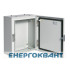 Металевий бокс Hager FL104A Orion Plus IP65 непрозорі двері 350x300x160мм