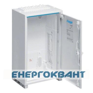 Односекційний шафа Hager FP31SW2 Univers IP54 / II 500x300x205мм