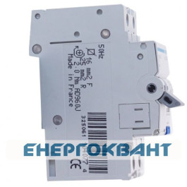 Діф.автомат Hager AD960J 10А 1 + N,