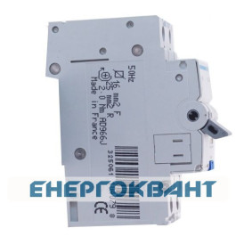 Діфф.автомат Hager AD966J 16А 1 + N,
