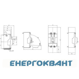 Автомат електроживлення Eaton (Moeller) BZMB1-A100