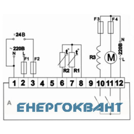 Температурне реле Новатек-Електро МСК-102-20