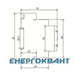 Реле напруги RN-119, Новатек-Електро