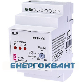 Реле автоматичного вибору фаз EPF-44 ETI
