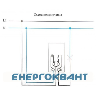 Таймер Hager EH010 16А, 1НO