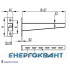 Посилена консоль DKC BBH6050 500мм