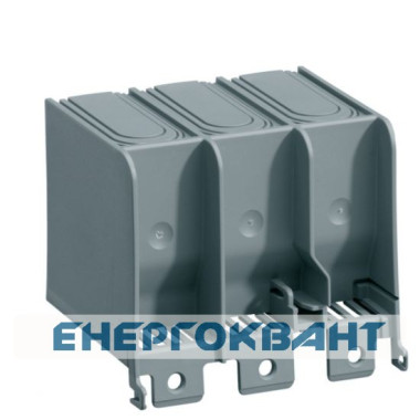 Кришка Hager HYA021H для захисту подовжених клем x160 3п