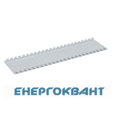 Смуга-заглушка Hager S35S для щитів всіх серій