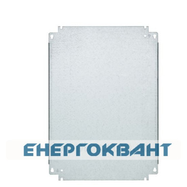 Металева монтажна панель Hager FL412A до щитів H = 650мм, L = 400мм