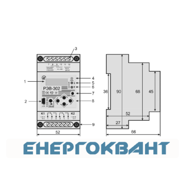 Таймер Новатек-Електро РЕВ-302