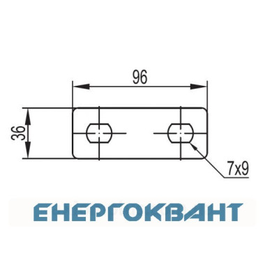 Пластина DKC PTSE для заземлення