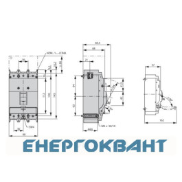 Силовий автомат Eaton LZMC1-A100-I
