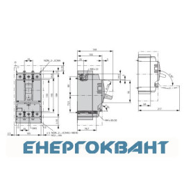 Силовий автомат Eaton LZMC2-A200-I