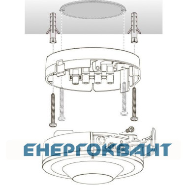 Датчик руху і присутності Hager EE805A
