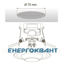 Датчик руху і присутності Hager EE805A